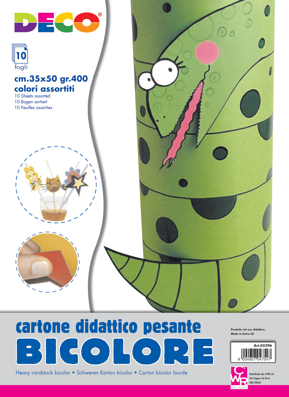 CARTONCINI PESANTI CM.35X50 - CONF. 10 FG. - COLOR