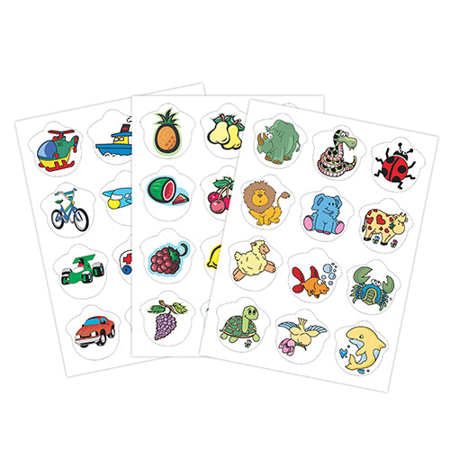 Contrassegni Confezione 4 Serie Da 36 Soggetti Assortiti