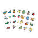 Contrassegni Confezione 4 Serie Da 36 Soggetti Assortiti