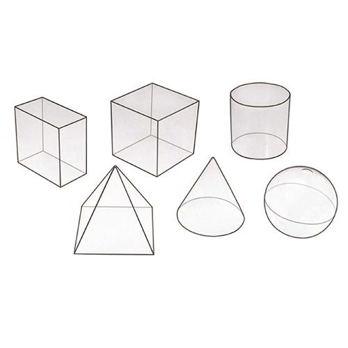 SOLIDI GEOMETRICI - SET 6 PEZZI