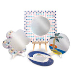 SPECCHIO QUADRATO CM.16X16 - CONF.5 PZ.