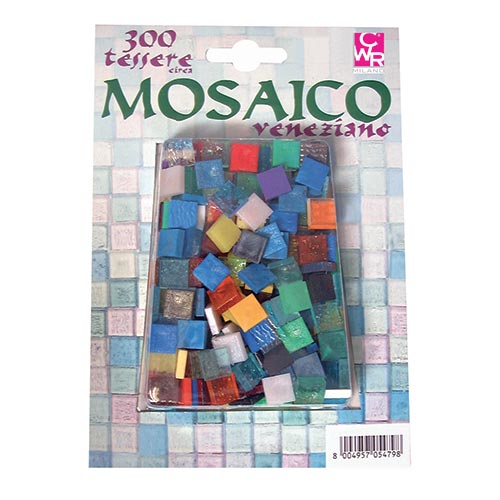 TESSERE MOSAICO PLASTICA - BLISTER 300 PEZZI - ASS Immagine principale del prodotto