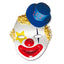 MASCHERA DA DECORARE CM.15X20 CLOWN