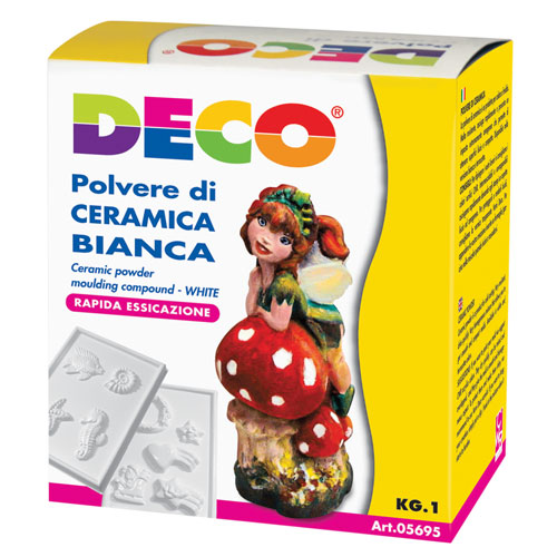POLVERE CERAMICA BIANCA - CONFEZIONE KG.1