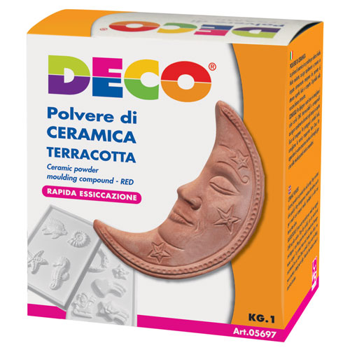 POLVERE CERAMICA TERRACOTTA - CONFEZIONE KG.5