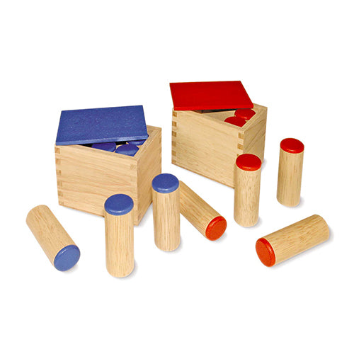 SCATOLE DEI SUONI IN LEGNO - SET 2 PZ.