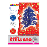 CARTONCINI STELLE CM.25X35 - CONF. 12 PZ. - COLORI