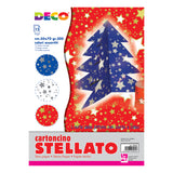 CARTONCINI STELLE CM.50X70 - CONF. 12 PZ. - COLORI