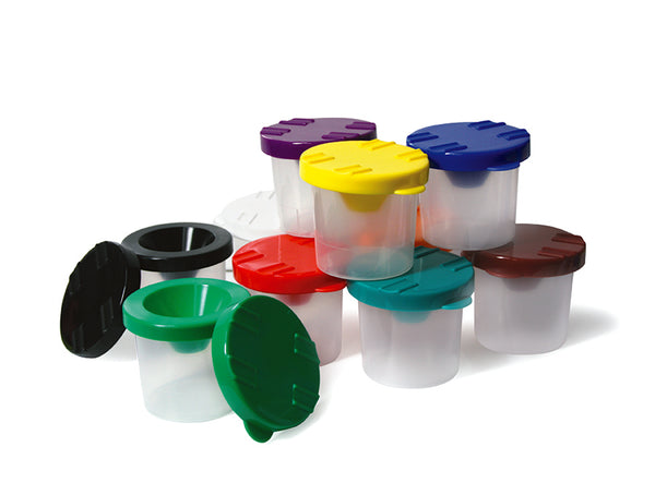 BARATTOLO PER PITTURA ML.160 - SET 10 PZ.