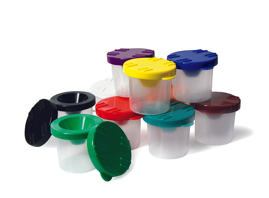 BARATTOLO PER PITTURA ML.160 - SET 10 PZ.