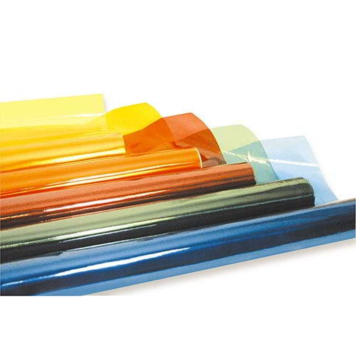 CELLOPHANE COLORATO CM.70X500 - CONF. 7 ROTOLI - A