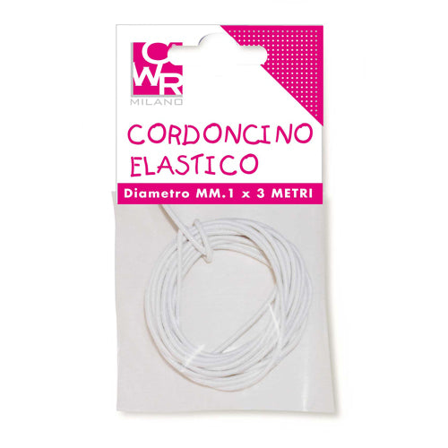 CORDONCINO ELASTICO MT. 3 IN BUSTA