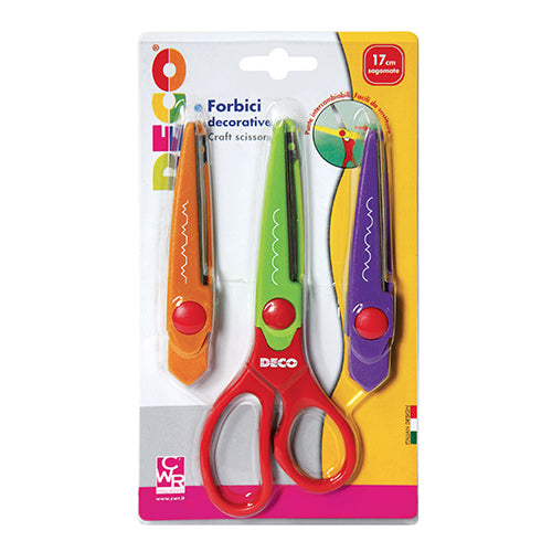 FORBICI DECORATIVE CM.17 - BLISTER 3 LAME Immagine principale del prodotto