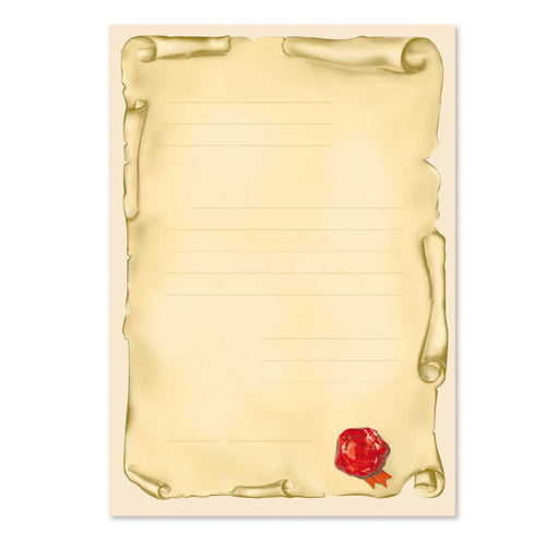 PERGAMENE GR.120 CM.24X34 - CONF.10 FG. - FANTASIA 2 Immagine principale del prodotto