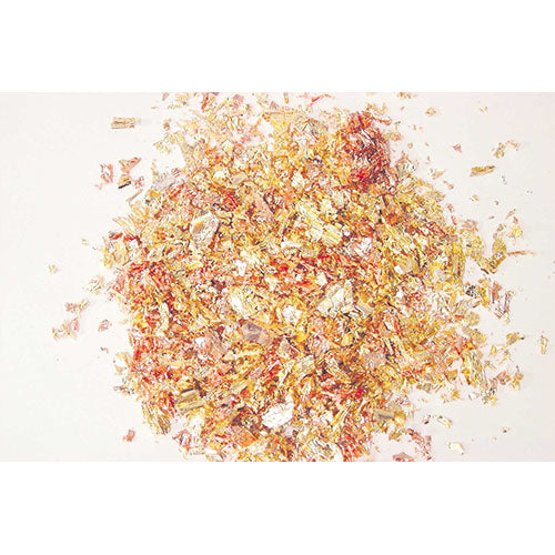 FRAMMENTI DI DORATURA - BARATTOLO GR 3,5 - ORO/RAME