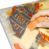 SPATOLE IN GOMMA FLESSIBILE X DIPINGERE - BLISTER