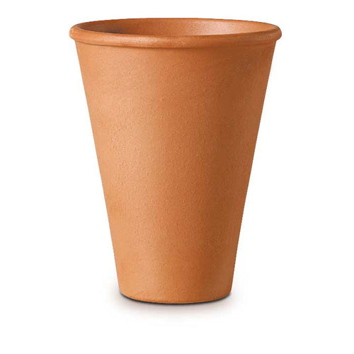 VASO TONDO IN COTTO H CM.15 DIAM.CM.12 Immagine principale del prodotto