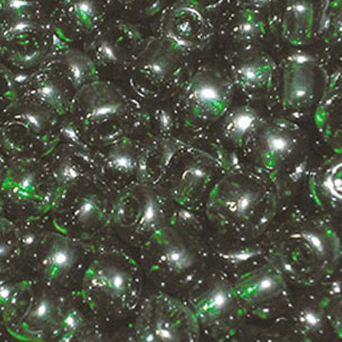PERLE VETRO 6/0 - SCATOLINA GR.30 - SMERALDO