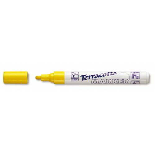 MARKER PER TERRACOTTA PUNTA MM.4 - BIANCO