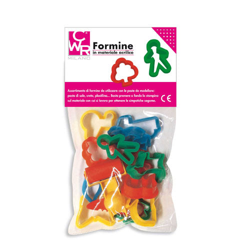 Formine Assortite - Busta 14 Pezzi + Accessori