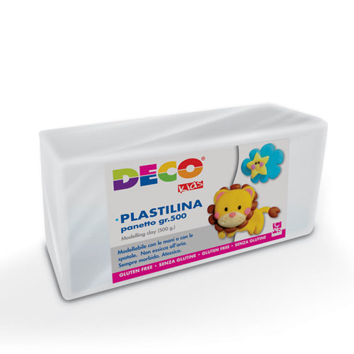 PLASTILINA - PANETTO GR.500  - BIANCO