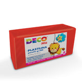 PLASTILINA - PANETTO GR.500  - ROSSO