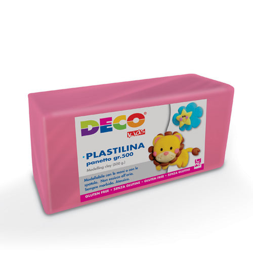 PLASTILINA - PANETTO GR.500  - ROSA