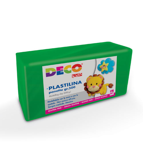 PLASTILINA - PANETTO GR.500  - VERDE