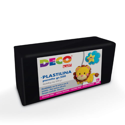 PLASTILINA - PANETTO GR.500  - NERO
