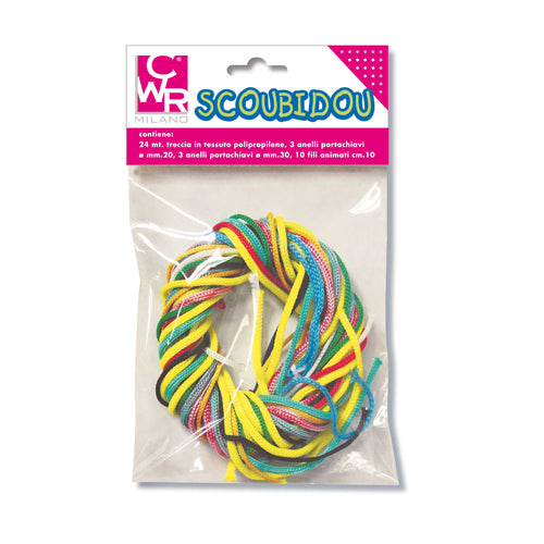 SCOUBIDOU IN TESSUTO - BUSTA COLORI ASSORTITI
