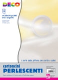 CARTONCINO GR.300 PERLESCENTE CM.50X70 - CONF. 10