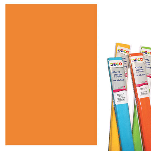 CARTA CRESPA GR. 60 ARANCIO