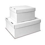 SCATOLA CON COPERCHIO - BIANCA CM.22X17X13 - CONF.