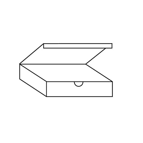 SCATOLA MICROONDE MM.125X43X155H  - CONF.10 PZ.