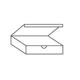 SCATOLA MICROONDE MM.125X43X155H  - CONF.10 PZ.