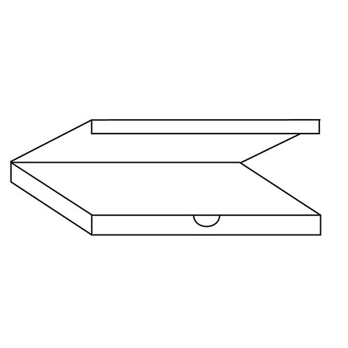 SCATOLA MICROONDE MM.305X218X24H - CONF.10 PZ.