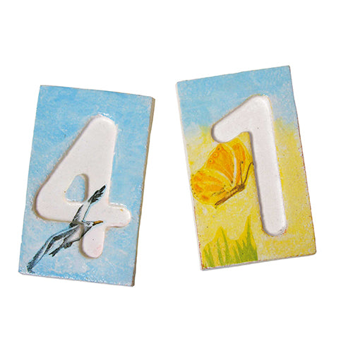 STAMPI A COLATA NUMERI - CONFEZIONE 10 PZ.