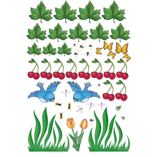 Albero Delle Stagioni Cm. 75X75X120 Doppio Da Pavimento