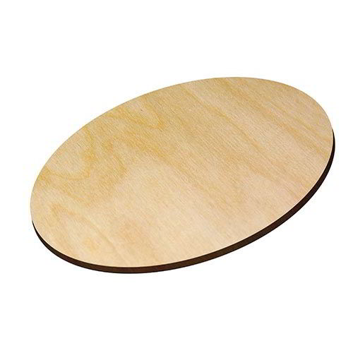 OVALE IN LEGNO CM.16X22 Immagine principale del prodotto