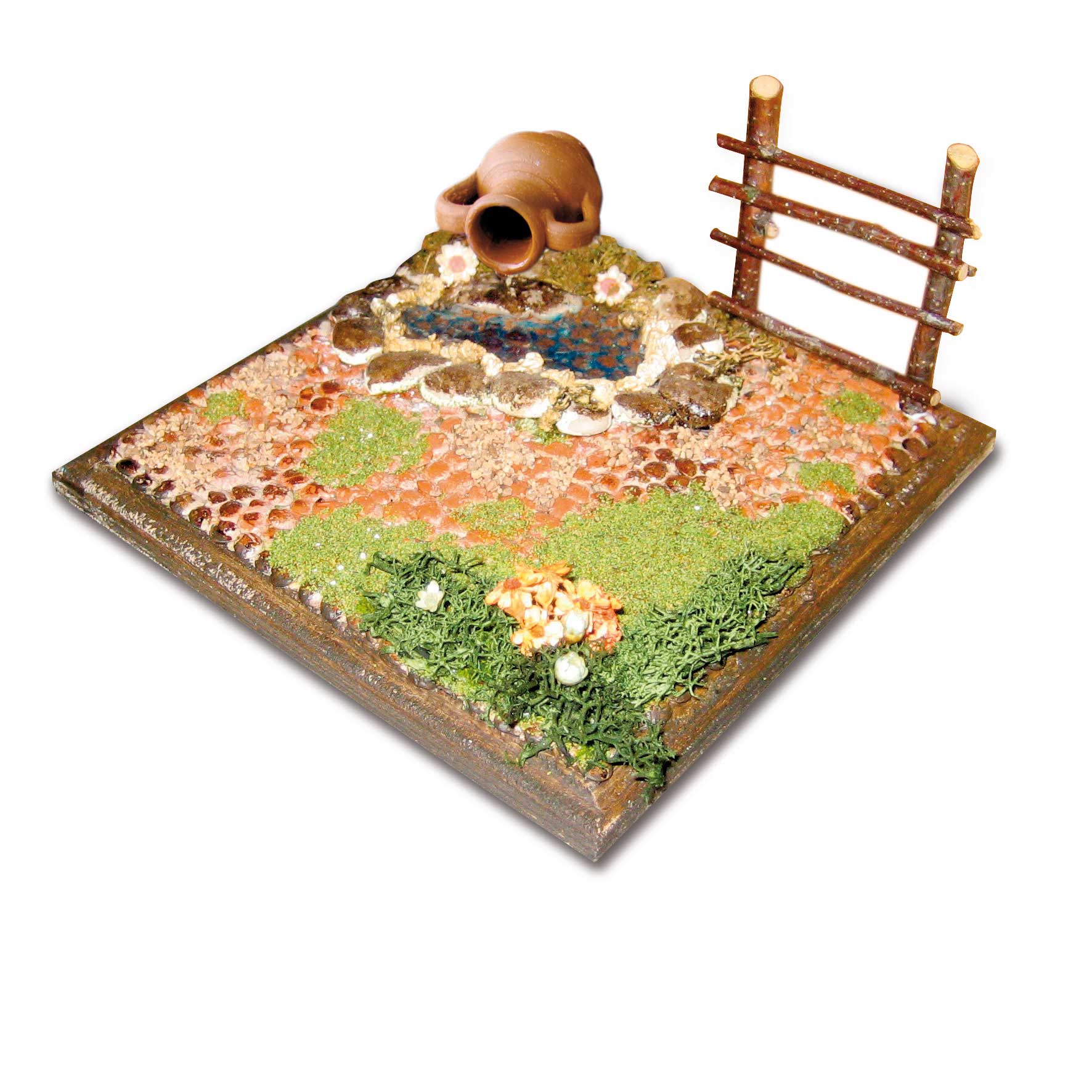AMPOLLA IN TERRACOTTA CM.11 H - CONF.3 PZ. Immagine secondaria del prodotto