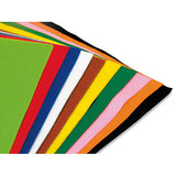 FELTRO ADESIVO ASSORTITO CM. 21X30 - CONF. 10 FG.