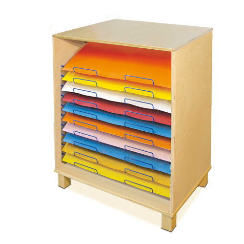 Mobile Per Fogli Cm. 50X70 - 10 Ripiani