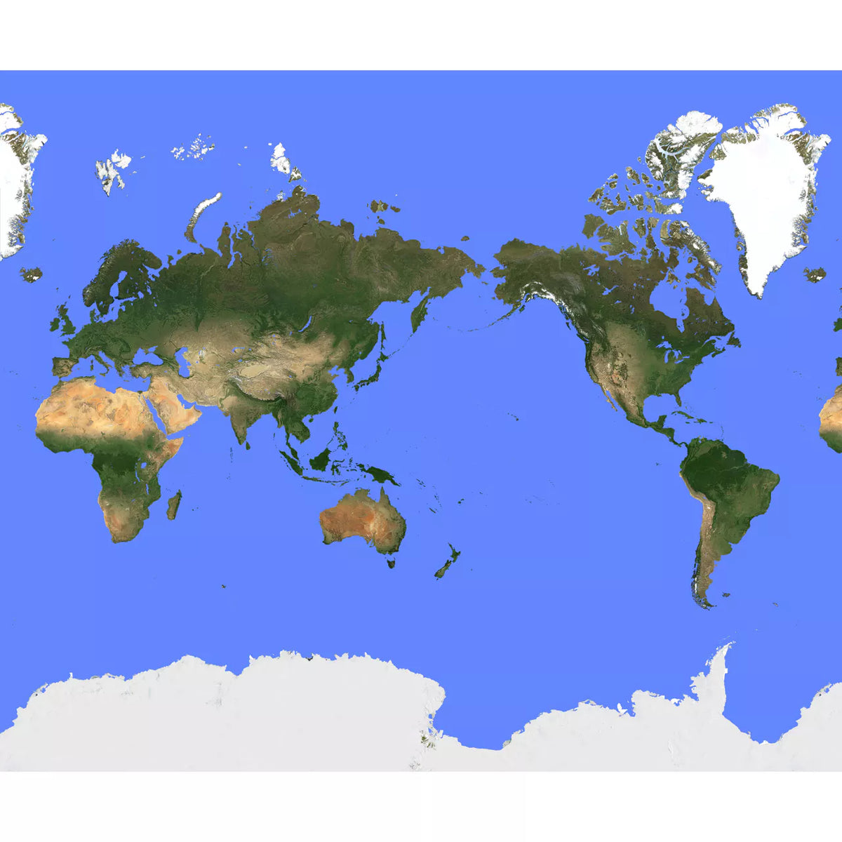 GRANDE MAPPA DEL MONDO