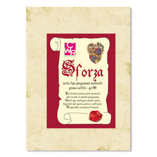 CARTA SFORZA GR.230 CONF. 12 FG. - CM.21X29,7