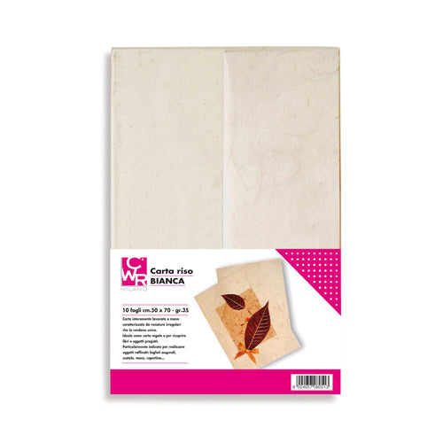 CARTA RISO GR.35 CM.50X70 - BUSTA 10 FG. Immagine principale del prodotto