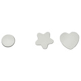 SPECCHI PLASTICI FORME ASSORTITE - BUSTA 30 PZ.