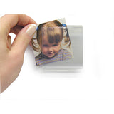 Portafoto In Pvc Adesivo Cm. 6X6 H - Confezione 10 Pezzi
