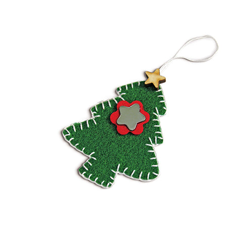 FELTRO 10 SOGGETTI NATALE VELCRO