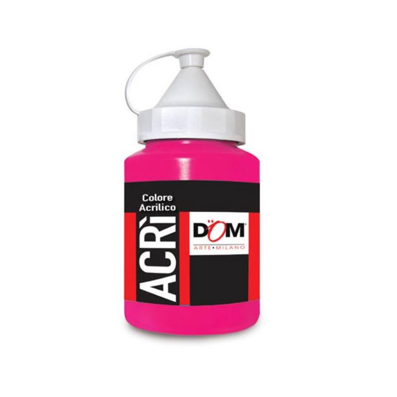 COLORE ACRILICO - FLACONE ML.250 - ROSSO PRIMARIO MAGENTA Immagine principale del prodotto