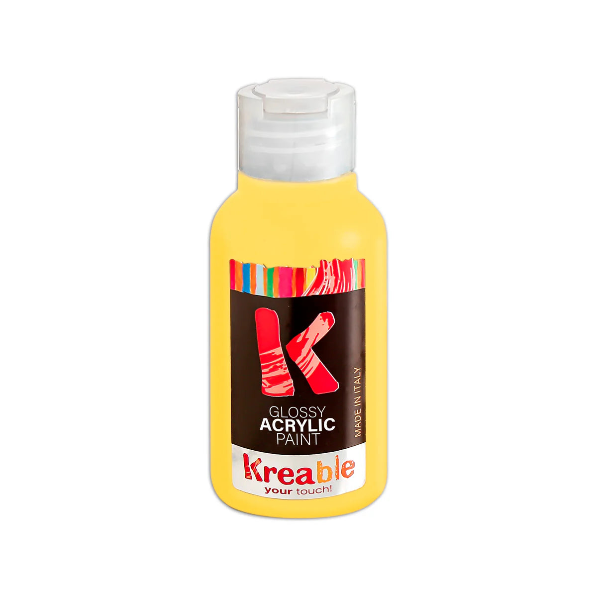 TEMPERA ACRILICA KREABLE ML. 100 GIALLO